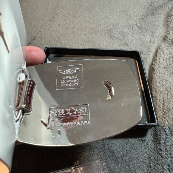 Ford Belt Buckle Built Tough Spec Cast Authentic Officially Licensed Collectible - Picture 6 of 13